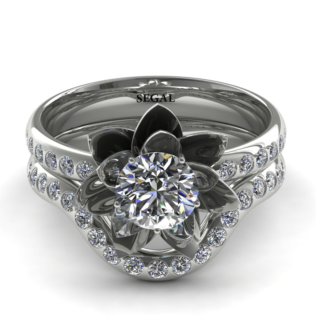 Lotus Flower Engagement Rings: Meaning, Stones and Settings