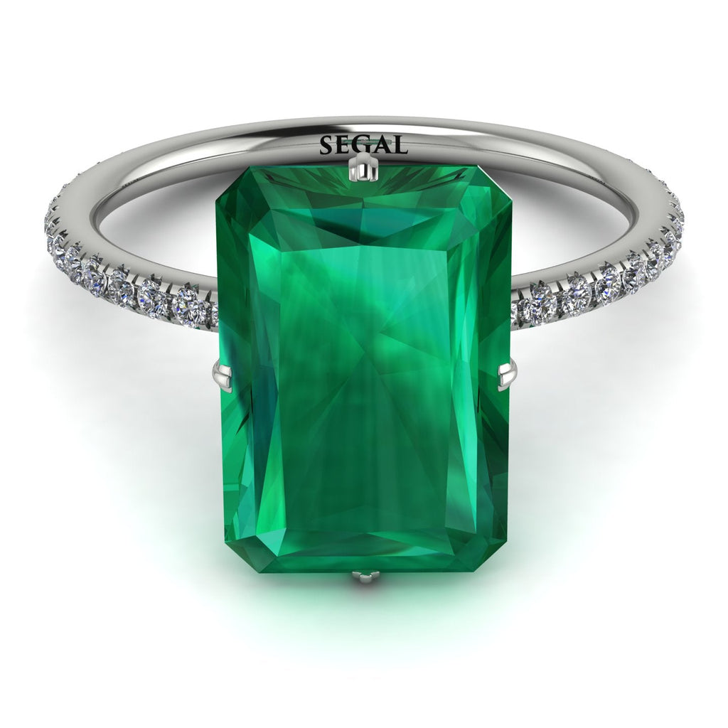 Custom Ruby, Sapphire and Emerald Engagement Rings From a Photo