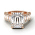 Luxury Emerald Cut Diamond Engagement Ring - Nadia No. 2 image 3