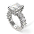 Luxury Emerald Cut Diamond Engagement Ring - Nadia No. 3 image 1