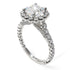 Modern Diamond Cushion Cut Engagement Ring - Uma No. 3