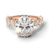 4ct Oval Cut Diamond Engagement Ring - Xena No. 2