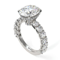 4ct Oval Cut Diamond Engagement Ring - Xena No. 3 image 1