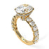 4ct Oval Cut Diamond Engagement Ring - Xena No. 1