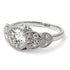 Art Deco Diamond Leaves Engagement Rings - Thalia No. 3 image 2