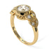 Art Deco Diamond Leaves Engagement Rings - Thalia No. 1