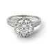 Diamond Milgrain Engagement Ring - Yara No. 3