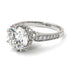 Diamond Milgrain Engagement Ring - Yara No. 3