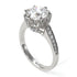 Diamond Milgrain Engagement Ring - Yara No. 3