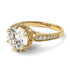 Diamond Milgrain Engagement Ring - Yara No. 1
