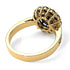 Black Diamond Round Halo Engagement Ring - Unity No. 37 image 4