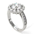 Diamond Round Halo Engagement Ring - Unity No. 3 image 2