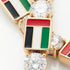 Diamond Tennis Bracelet with United Arab Emirates Flag no. 1 image 3