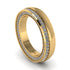 1.2Ct Diamond Double Halo Wedding Band - Lux No. 1