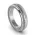 1.2Ct Diamond Double Halo Wedding Band - Lux No. 3 image 1