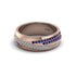1.4Ct Diamond & Sapphire Eternity Wedding Ring - Merritt No. 62 image 3