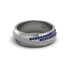 1.4Ct Diamond & Sapphire Eternity Wedding Ring - Merritt No. 63