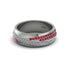 1.4Ct Diamond & Ruby Eternity Wedding Ring - Merritt No. 48 image 3
