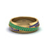 1.4Ct Emerald & Sapphire Eternity Wedding Ring - Merritt No. 64 image 2
