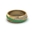 1.4Ct Emerald & Diamond Eternity Wedding Ring - Merritt No. 4 image 3