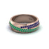 1.4Ct Emerald & Sapphire Eternity Wedding Ring - Merritt No. 65 image 3