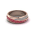 1.4Ct Ruby & Diamond Eternity Wedding Ring - Merritt No. 11
