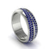 1.4Ct Sapphire Eternity Wedding Ring - Merritt No. 75