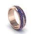 1.4Ct Sapphire Eternity Wedding Ring - Merritt No. 74