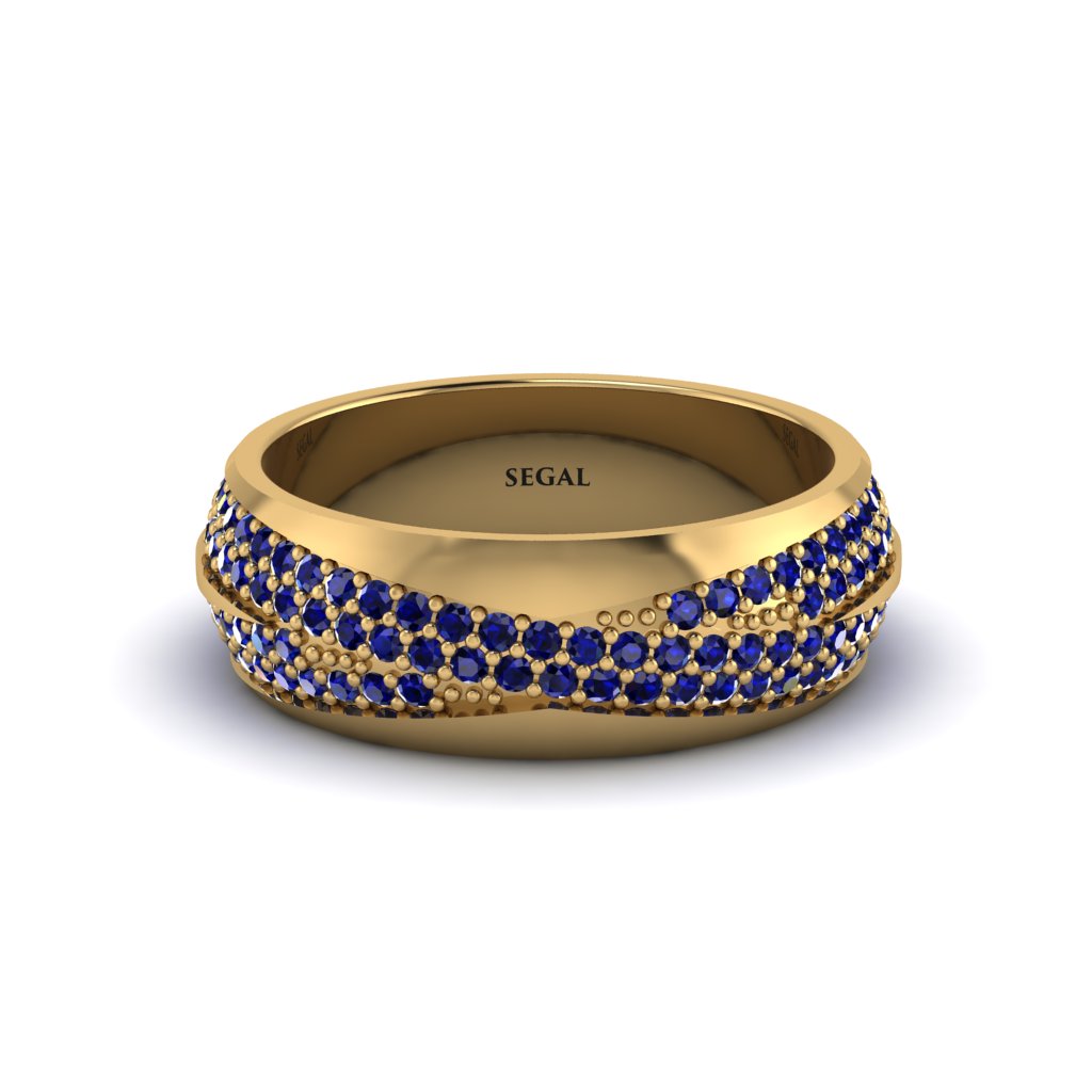 1.4Ct Sapphire Eternity Wedding Ring - Merritt No. 73