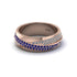 1.4Ct Sapphire & Diamond Eternity Wedding Ring - Merritt No. 14