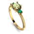 Classic Three Stone Peridot Engagement Ring - Valentina No. 704 image 2