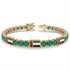 Emerald Tennis Bracelet with United Arab Emirates Flag no. 4 image 3