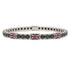 Black Diamond Tennis Bracelet with United Kingdom Flag no. 9 image 1