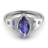 Marquise Bezel Tanzanite Ring - Juliana No. 203