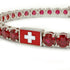 Ruby Tennis Bracelet with Switzerland Flag no. 12 image 4