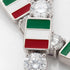 Diamond Tennis Bracelet with Mexico Flag no. 3