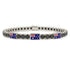 Black Diamond Tennis Bracelet with Australia Flag no. 9