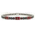 Black Diamond Tennis Bracelet with Morocco Flag no. 9 image 1