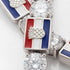 Diamond Tennis Bracelet with Croatia Flag no. 3 image 3