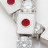 Diamond Tennis Bracelet with Japan Flag no. 3