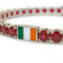 Ruby Tennis Bracelet with Ireland Flag no. 12 image 4