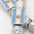 Diamond Tennis Bracelet with Argentina Flag no. 3