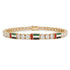 Diamond Tennis Bracelet with United Arab Emirates Flag no. 1
