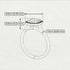 Vintage Classic Halo Cushion Pink Moissanite Ring - Skylar No. 802 image 4