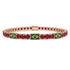 Ruby Tennis Bracelet with Brazil Flag no. 11