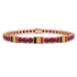 Ruby Tennis Bracelet with Belgium Flag no. 11