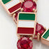 Ruby Tennis Bracelet with Mexico Flag no. 11