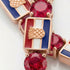 Ruby Tennis Bracelet with Croatia Flag no. 11 image 3