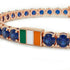 Sapphire Tennis Bracelet with Ireland Flag no. 14 image 4