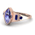 Marquise Bezel Tanzanite Ring - Juliana No. 214